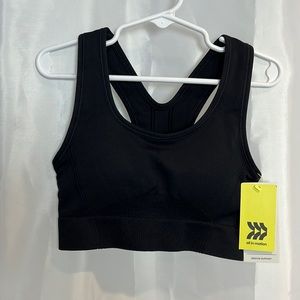 Seamless, racer, midline bra. 1797